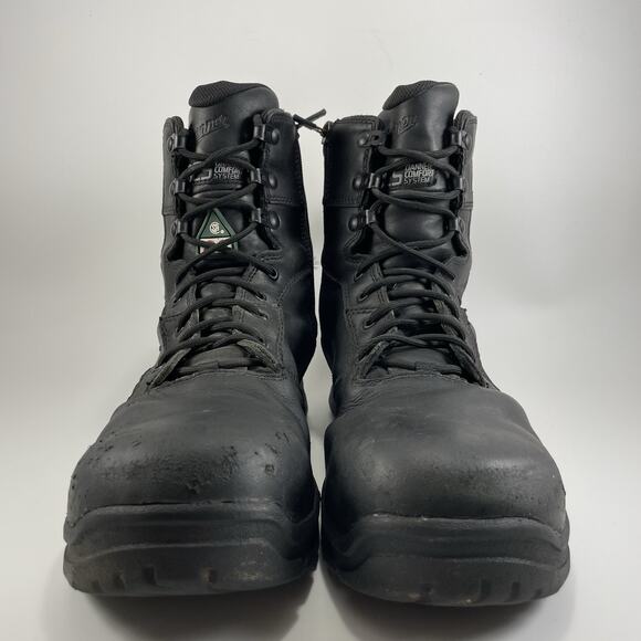 Danner Lookout EMS/CSA Side-Zip 8" Non-Metallic Toe NMT Boot Mens Size 10.5 D - Picture 2 of 12
